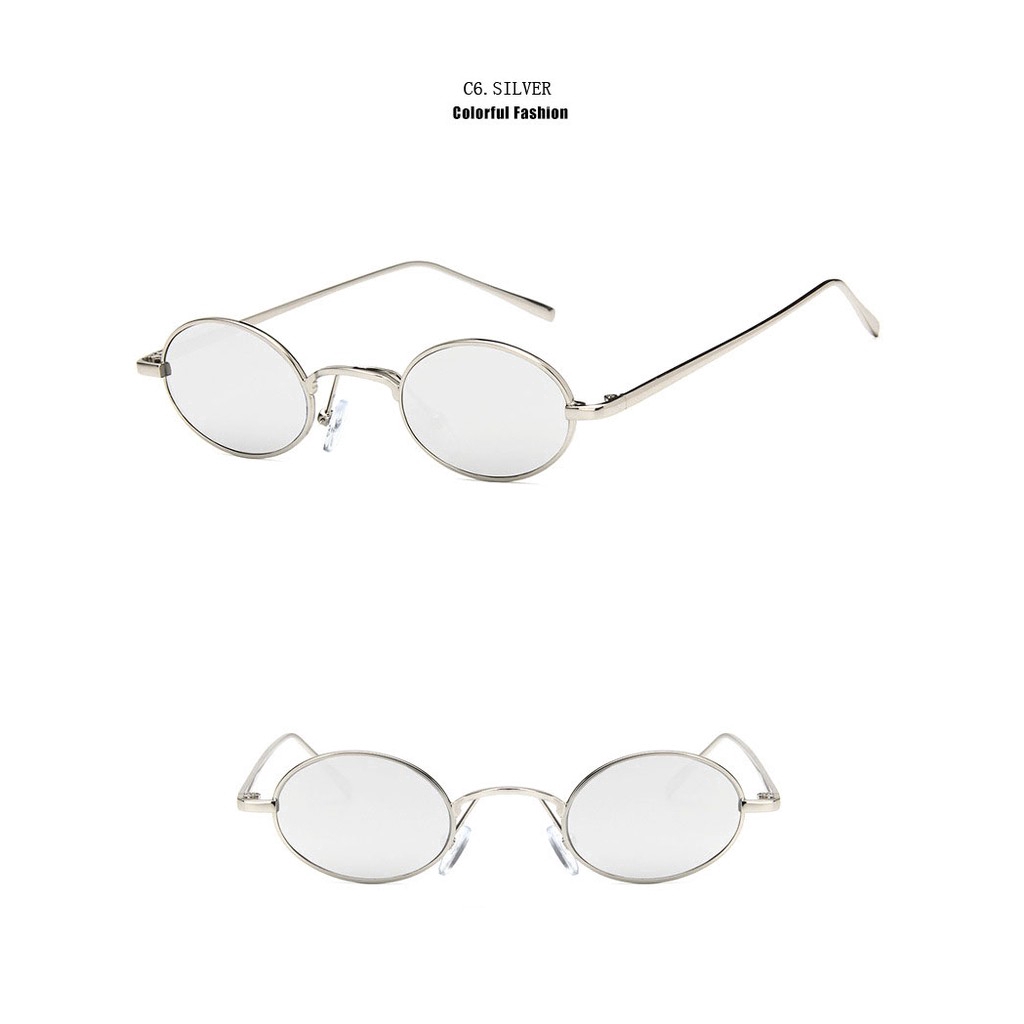 Kính Mát Gọng Kim Loại Tròn Nhỏ Thời Trang 2022