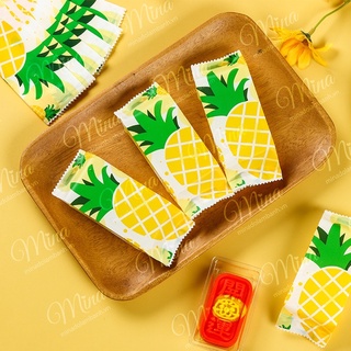 Túi Đựng Bánh Dứa Vàng - 50 chiếc