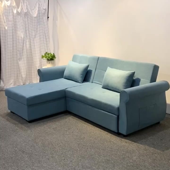 Ghế Sofa Giường Loại 2m4 HP69 Plus Gấp Gọn, Khung Thép Chắc Chắn Chịu Lực 800kg, Sofa Bed Chọn Màu Và Chất Liệu Ghế | BigBuy360 - bigbuy360.vn