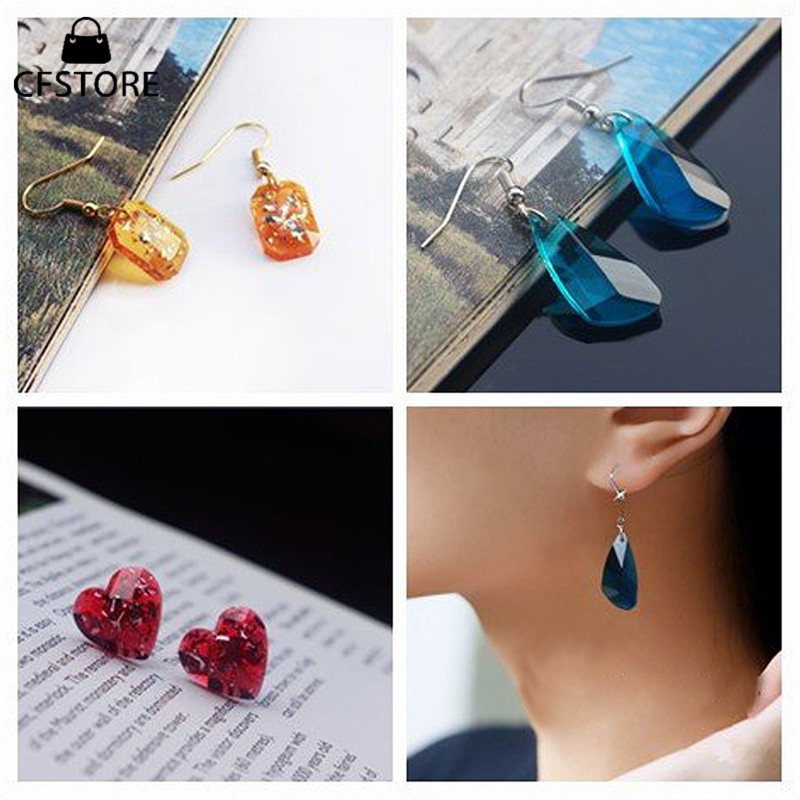 Bộ 15 khuôn silicon dùng để làm đồ trang sức thủ công tiện dụng