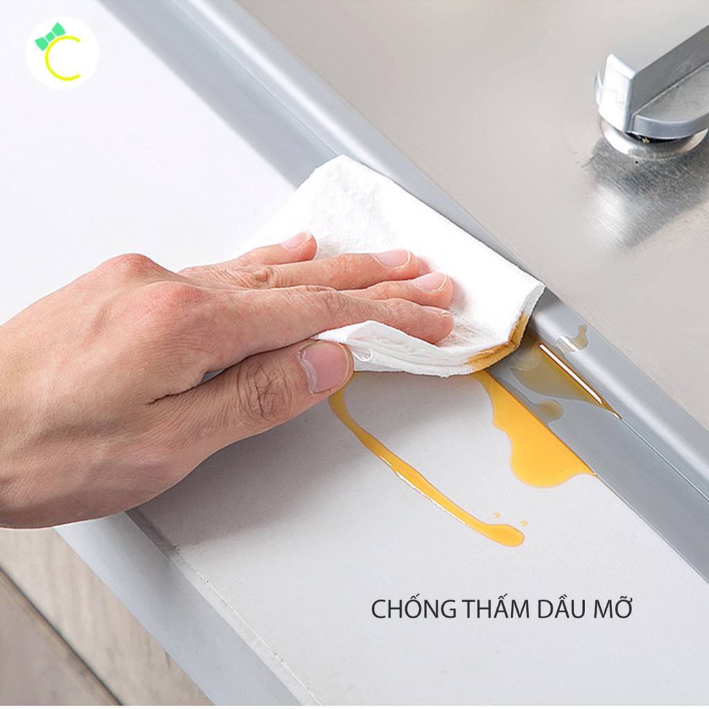 Cuộn băng dính dán kẽ hở ở bếp, bồn rửa bát chống thấm, dán chân bồn cầu chống bám nấm mốc - Cami - CMPK152