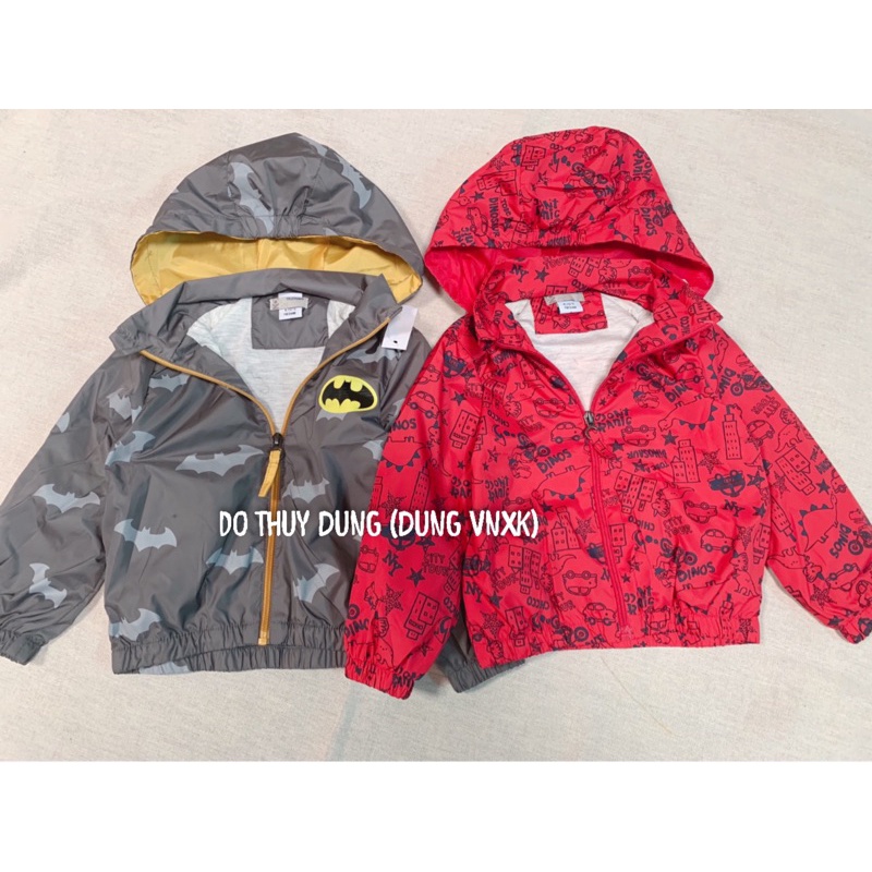 Áo khoác gió bé trai