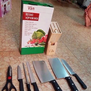 Bộ dao inox 7 món