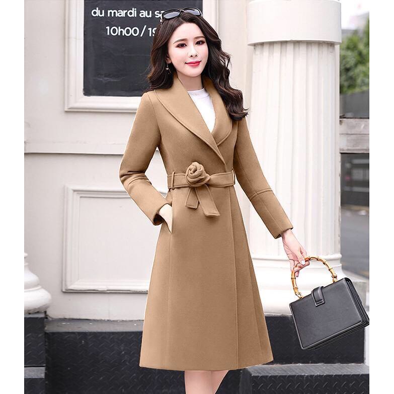 ÁO KHOÁC DẠ CỔ VEST DUYÊN DÁNG KS430435(hàng nhập ) | BigBuy360 - bigbuy360.vn