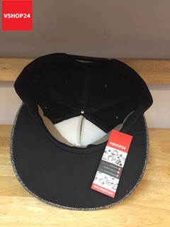 Mũ snapback ghi xám Because wecan
