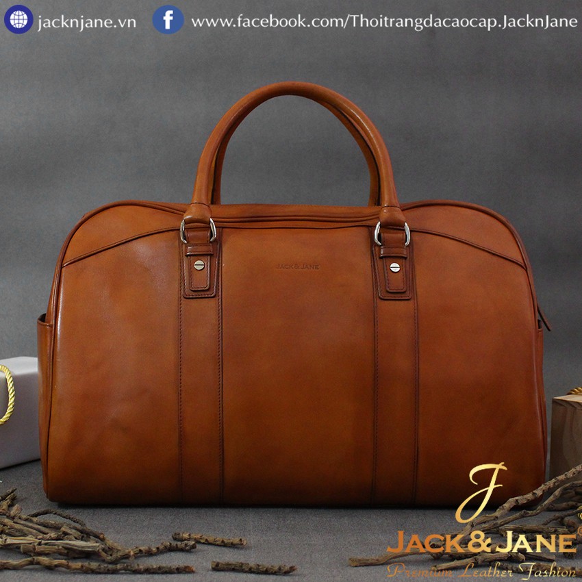 TÚI DU LỊCH THỜI TRANG DA BÒ CAO CẤP JACK&JANE
