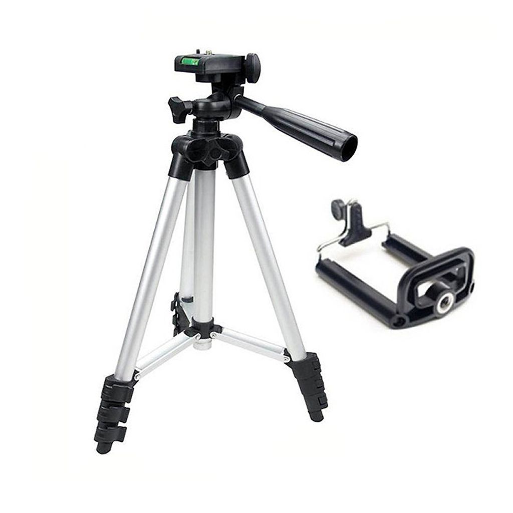 Gậy Tripod 3 Chân Chụp Hình Máy Ảnh, Điện Thoại Tripod TF - 3110,Chụp Ảnh Livetream, Chân Đế Điện Thoại Quay Tiktok