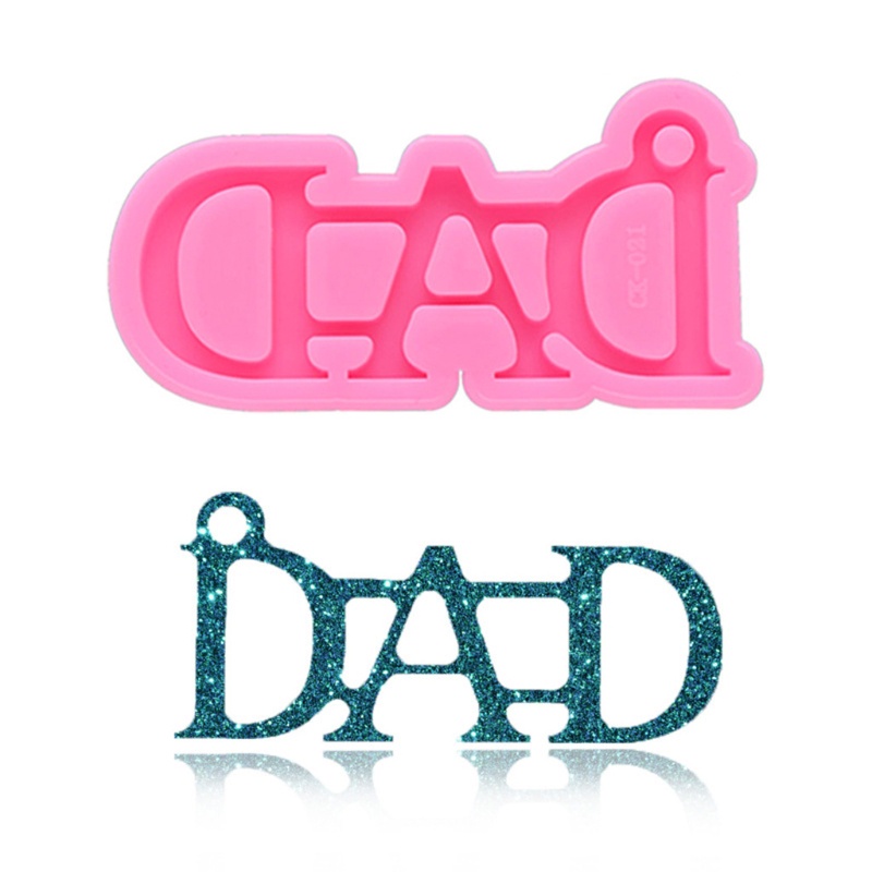 Khuôn Silicone Làm Móc Khóa Nhựa Resin DIY Dành Cho Trẻ Em