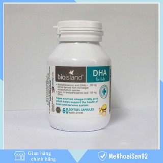 Canxi Sữa  - DHA Bio Island Úc 60 Viên - Kẽm ZinC Bio Island Úc 120 Viên