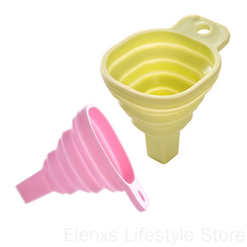 Phễu TPR chiết dung dịch thiết kế gấp gọn tiện lợi