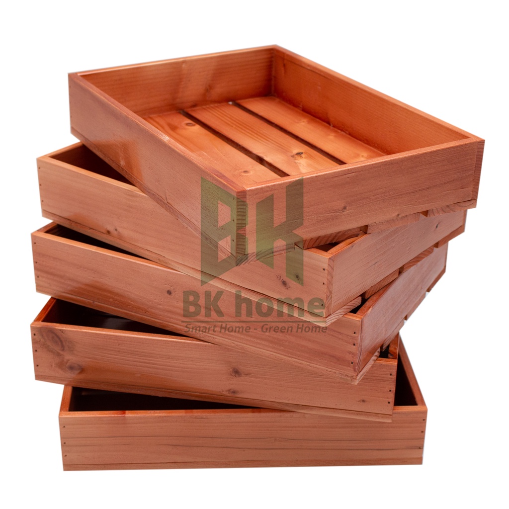 Khay gỗ pallet đa năng Khay gỗ thông tự nhiên