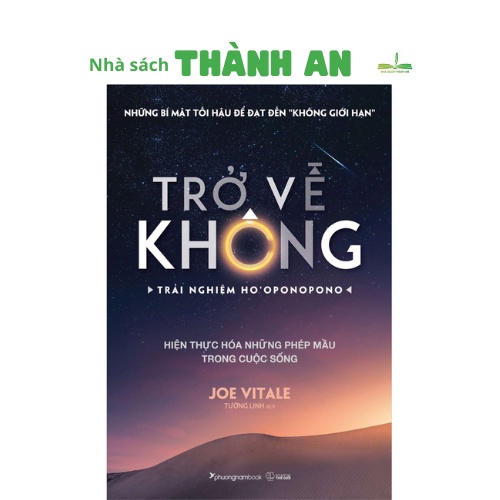 Sách Trở về không - Trải nghiệm Ho'oponopono