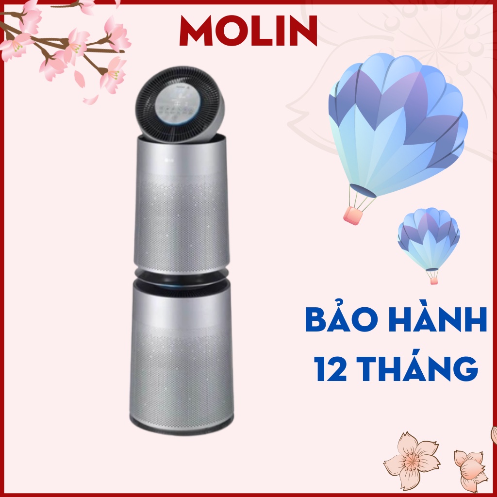 Máy lọc không khí LG Puricare 360 Pet Plus AS301DNPA – Màu Xám