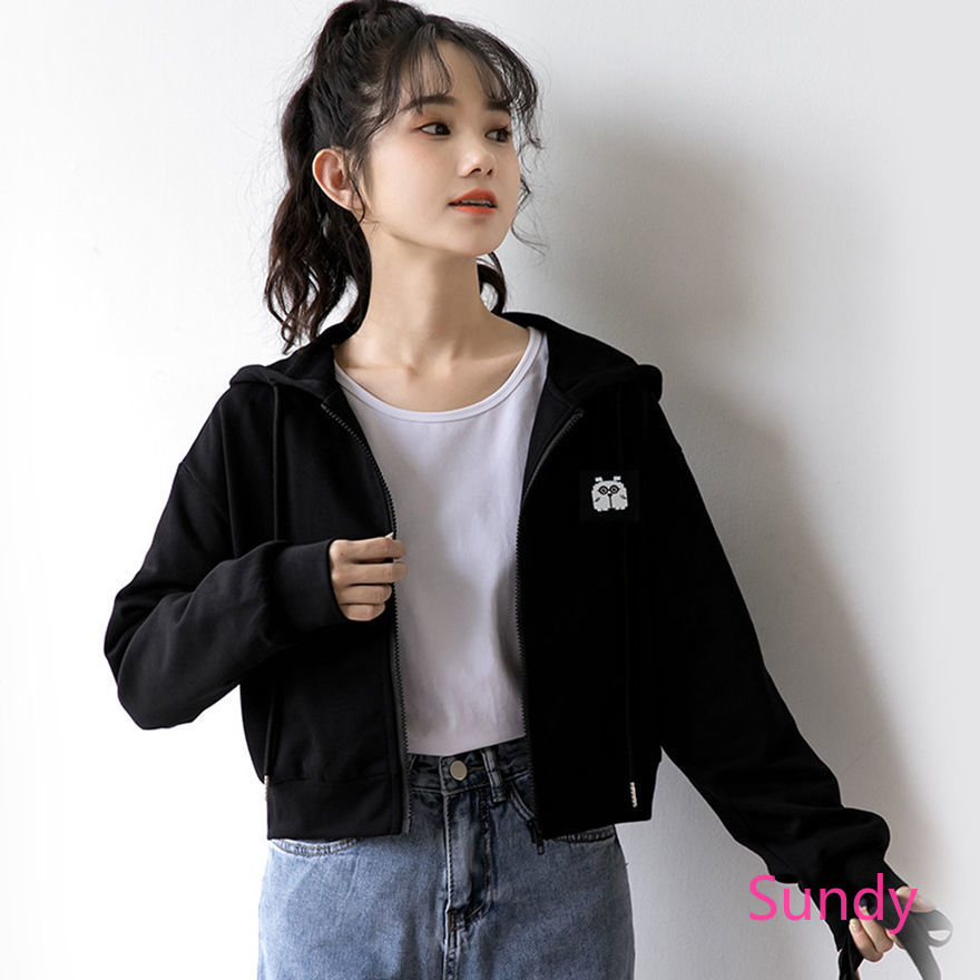 Áo Khoác Hoodie Mỏng Dáng Rộng Kiểu Hàn Quốc Thời Trang Mùa Thu Cho Học Sinh | BigBuy360 - bigbuy360.vn