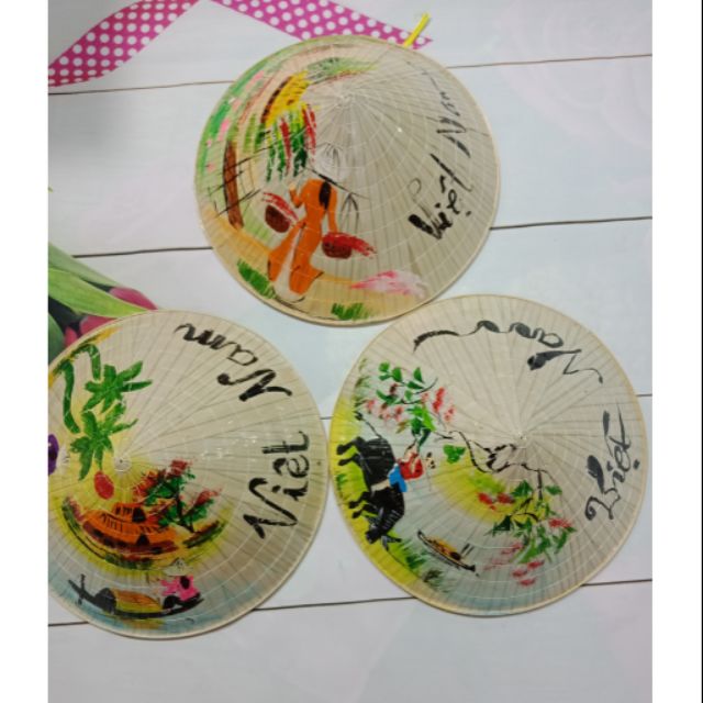 Nón lá vẻ dể thương cho bé