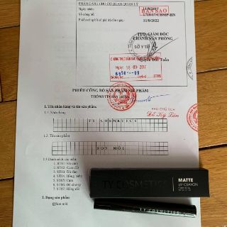 Son Thỏi Bút Chì Matte Lip Crayon Ty Cosmetics (Tặng kèm mask môi)