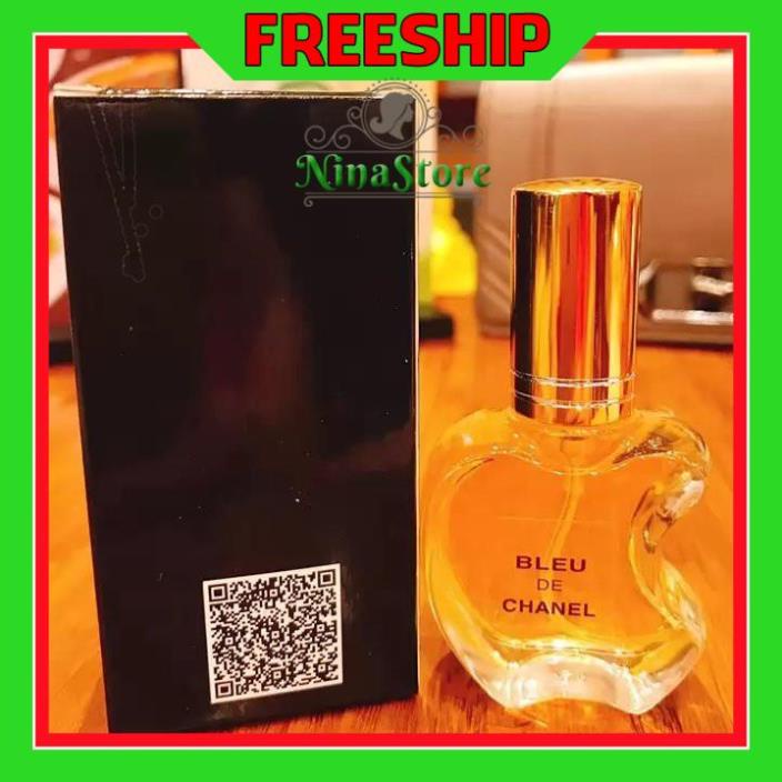 💘FREESHIP💘 Nước hoa nam Bleu EDP chai mini 20ml dạng xịt mẫu táo- Mùi blue- NinaStore | BigBuy360 - bigbuy360.vn