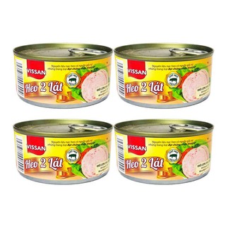 Combo 4 hộp heo 2 lát vissan