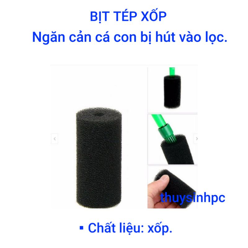 Bịt Tép chất lượng tốt ngăn chặn cá tép con kẹt chui vào lọc