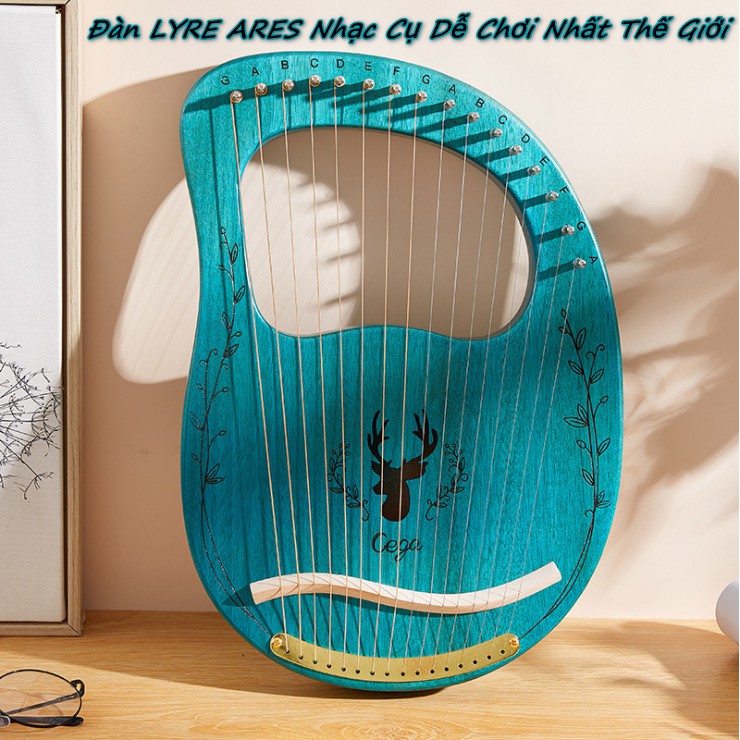 Đàn 16 Dây CEGA Nhạc Cụ Dễ Chơi Nhất Thế Giới - Home Decor Furniture