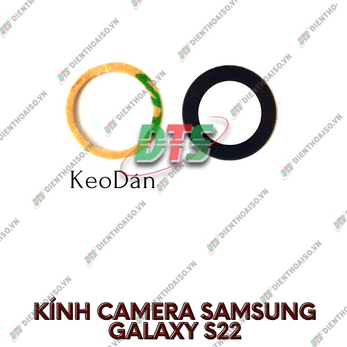 Mặt kính camera samsung s22 có sẵn keo dán