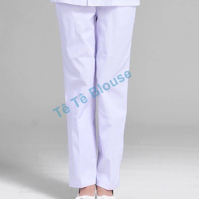 Bộ blouse cổ tim viền xanh lá cây nam nữ cộc tay - bộ scrubs kỹ thuật viên cho điều dưỡng, dược sỹ, y tá, bác sĩ