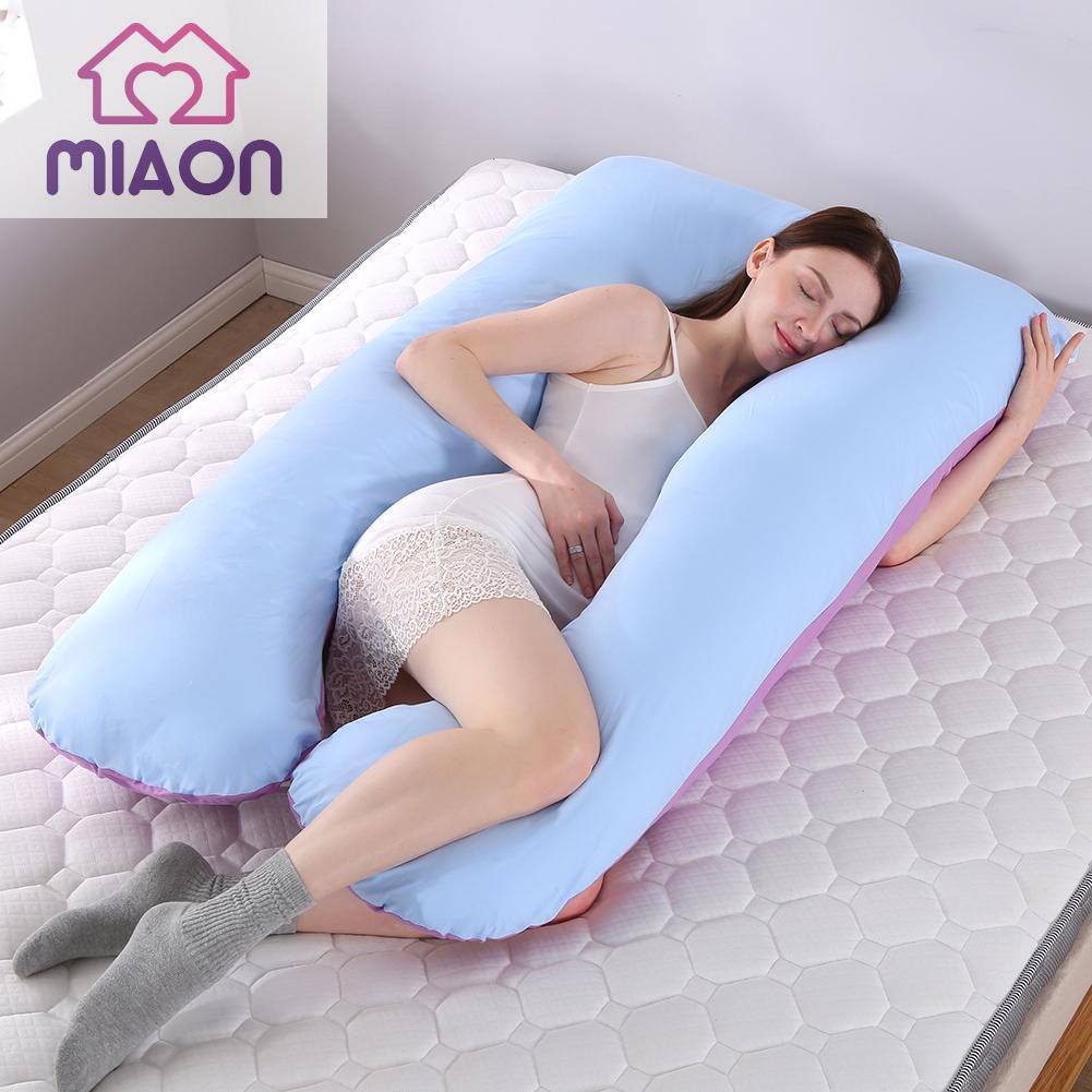 Vỏ Gối Cotton Chữ U Đa Năng Cho Phụ Nữ Mang Thai