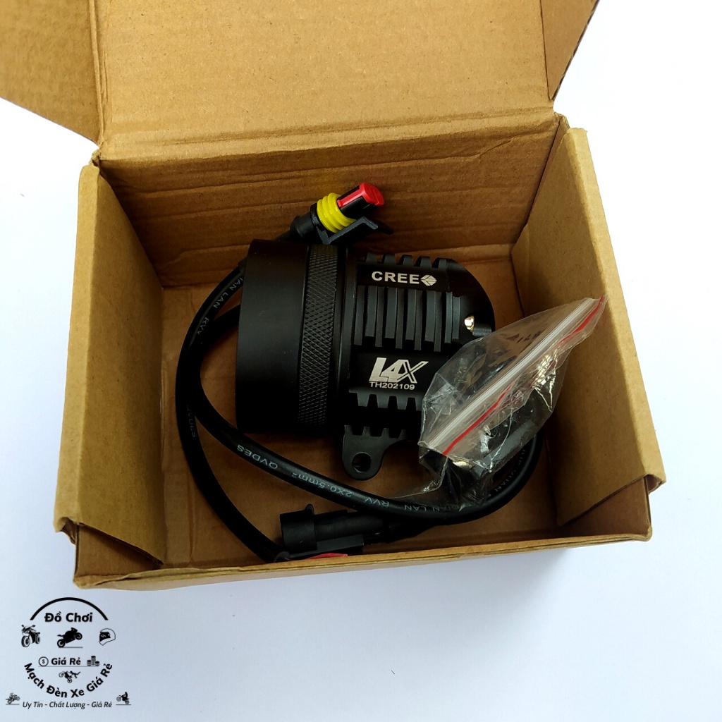 Đèn trợ sáng l4x siêu sáng cao cấp bi cầu mini giá rẻ ảnh thật