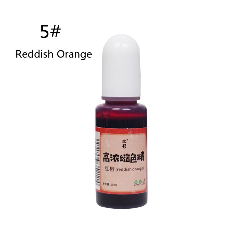 Lọ Mực Màu 10ml Dùng Làm Đồ Trang Sức Diy Nhiều Màu Sắc
