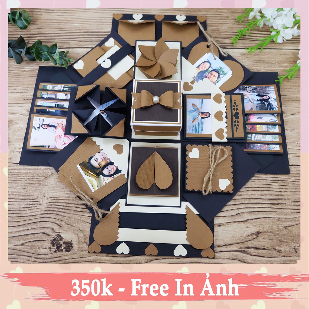 [ FREE SHIP] Hộp quà LOVE BOX M5