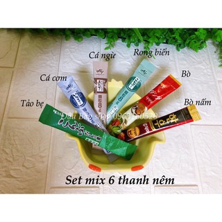 Nêm Nhật mix 6 vị cho bé ăn dặm