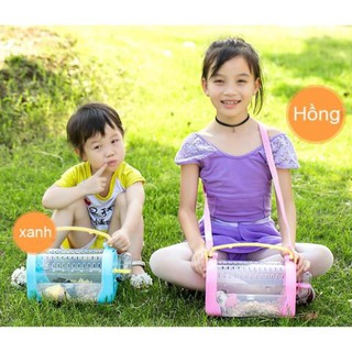 Lồng hamster xách tay có dây đeo