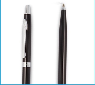 Bút ký Cao cấp Brussels - Chrome Đen BP29010