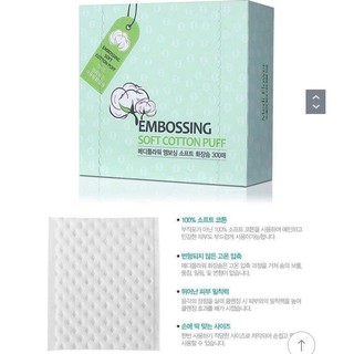 Bông tẩy trang Embossing