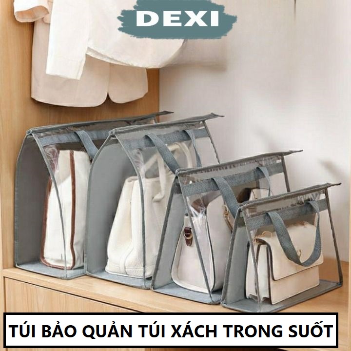 Túi bảo quản túi xách trong suốt chống bụi, chống ẩm ướt, mất form DEXI