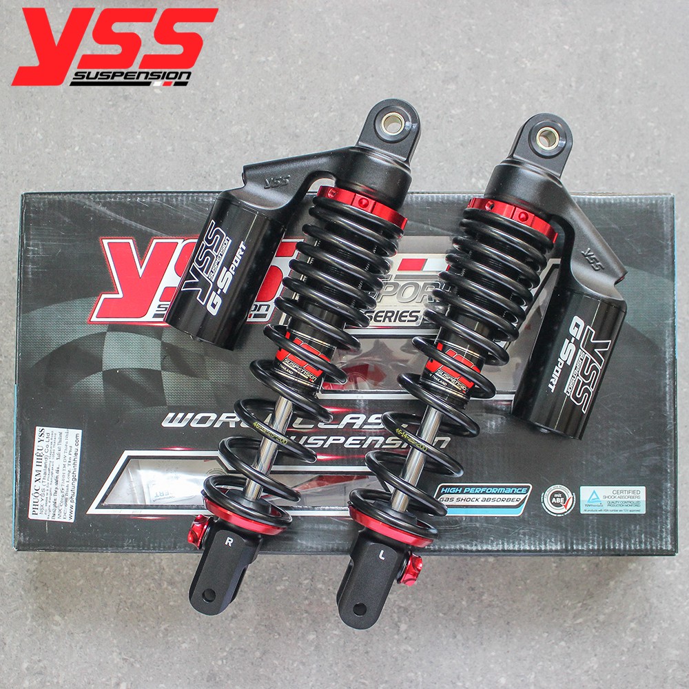 Phuộc YSS xe Air Blade 110, PCX 125, SH Ý, Dylan150 GSport TG302-310TR-09-888A