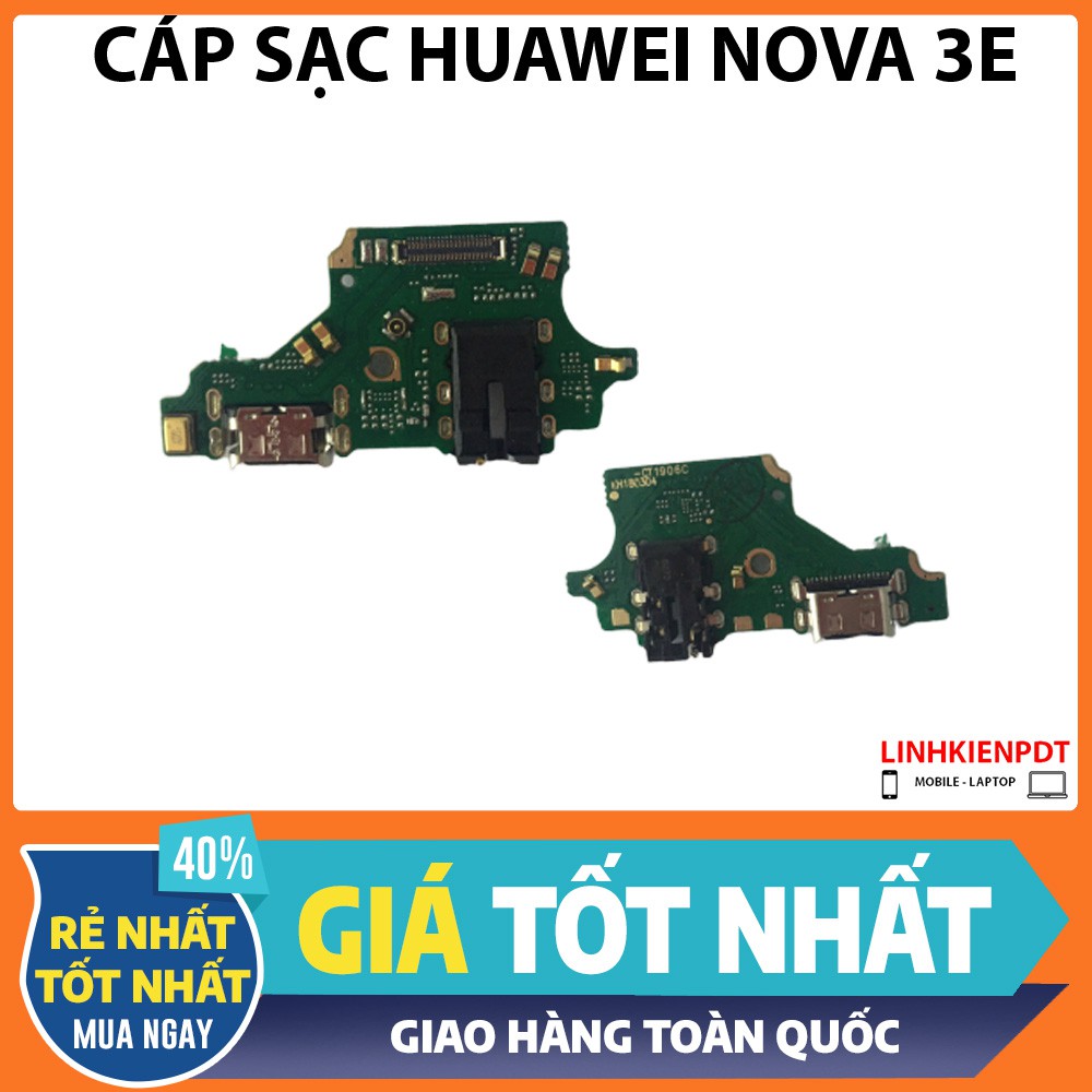 Cáp sạc huawei nova 3e