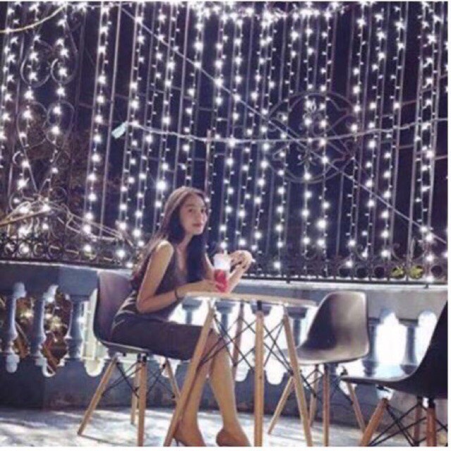 Đèn Nháy Trang Trí Sợi Kim 5m Bóng Led Nhiều Chế Độ Nháy