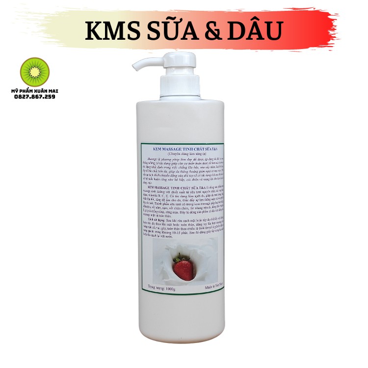 Kem Massage Tẩy Da Chết T&amp;A Chuyên Dùng Cho Spa 1000ml