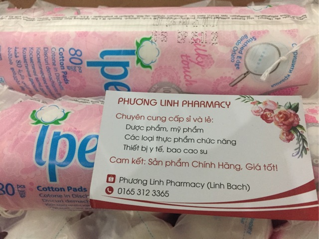 Bông tẩy trang Ipek 120 miếng( Chính Hãng) | BigBuy360 - bigbuy360.vn