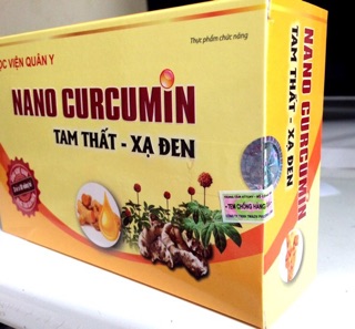 [CHÍNH HÃNG] Nano Curcumin - Tam thất - Xạ đen