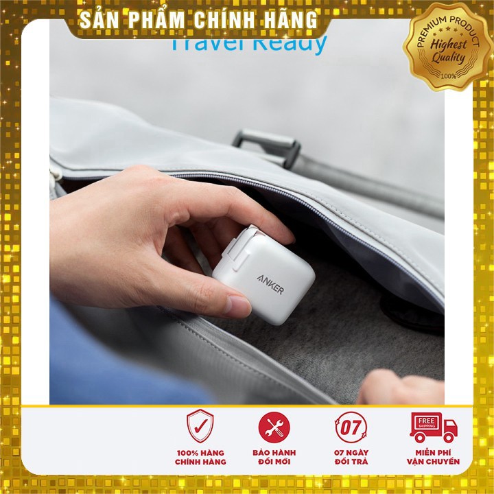 [ Giá siêu rẻ,chính hãng 100% ]   Sạc ANKER PowerPort PD 1 cổng 18w - A2019 - type c