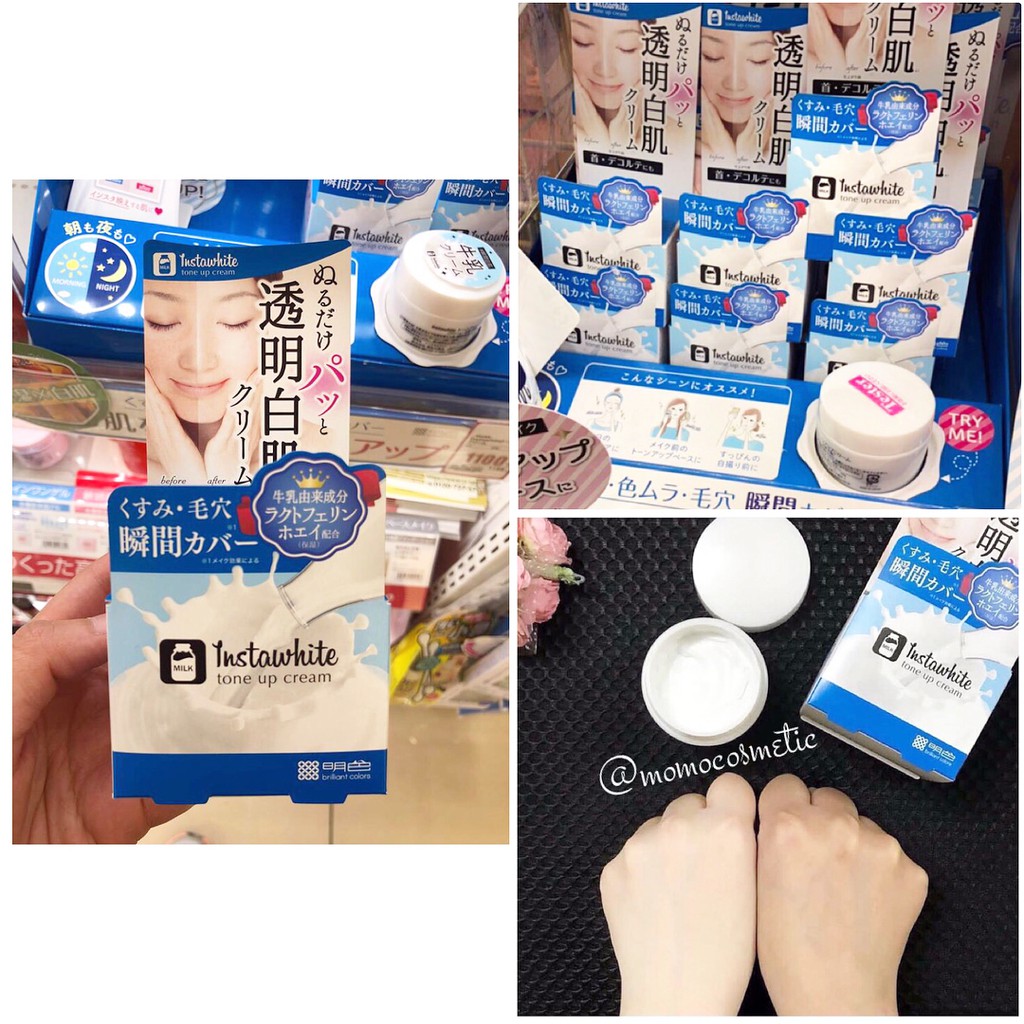 Kem dưỡng trắng nâng tông Insta White Toneup Nhật Bản