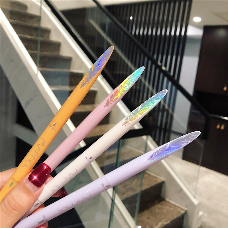 [Hàng mới về] Bút kẻ lông mày Maffick® thành phần thực vật tự nhiên thiết kế hai đầu trang điểm kháng nước