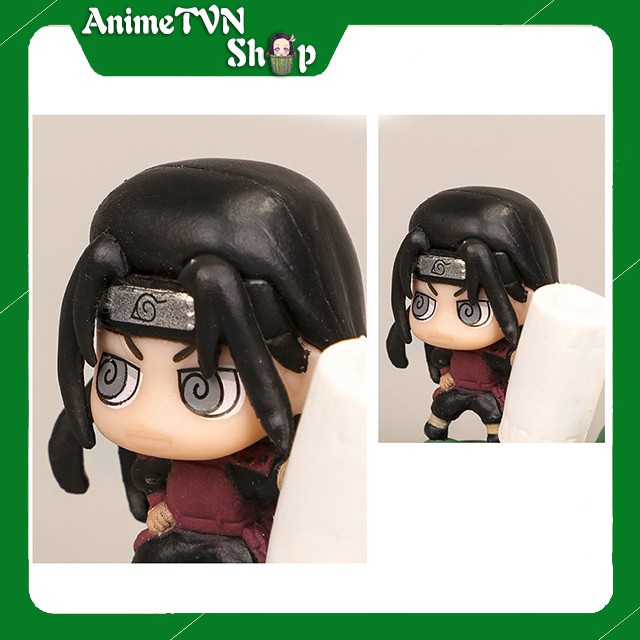 (Có lẻ) Set Combo 32 Mô hình Anime/Manga Naruto (Hokaghe, Băng Akatsuki, Tam Nin, Madara..) Phong cách chi bi (4~8cm))