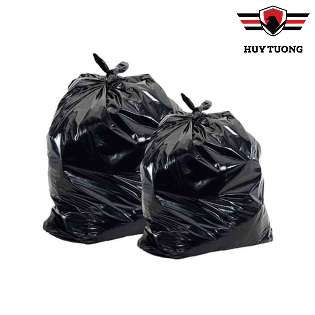 Bộ 3 cuộn ( 1kg ) túi đựng rác 55 x 65cm tự phân hủy sinh học bảo vệ môi trường cao cấp - Huy Tưởng