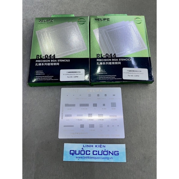Vĩ làm chân ic màn hình và ic tiệm cận 6S - 13Promax Relife RL-044