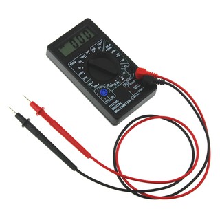 Digital  Multimeter with Buzzer Voltage Ampere Meter Test Probe for DC A