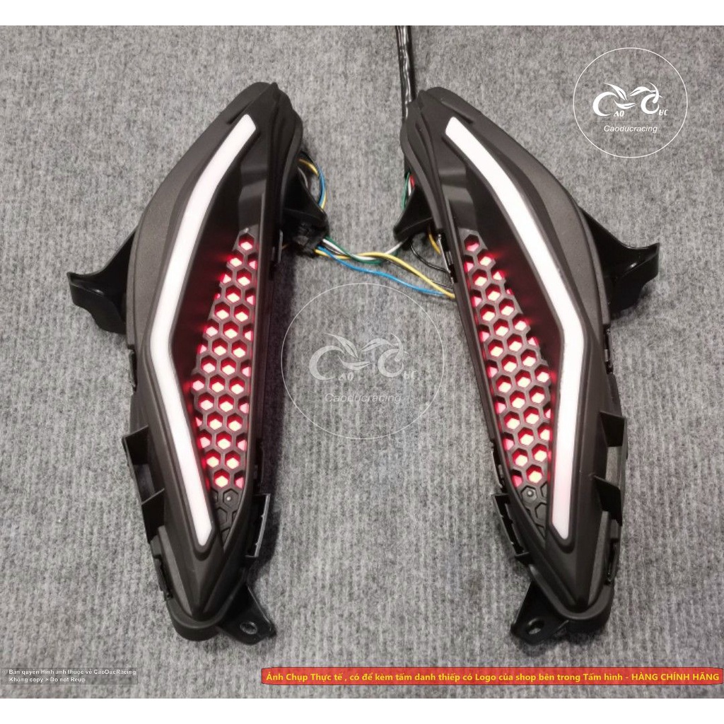 Bộ đèn demi winner v1 Audi lưới tổ ong - hàng cao cấp đúc khuôn bấm jack đẹp - lắp như zin