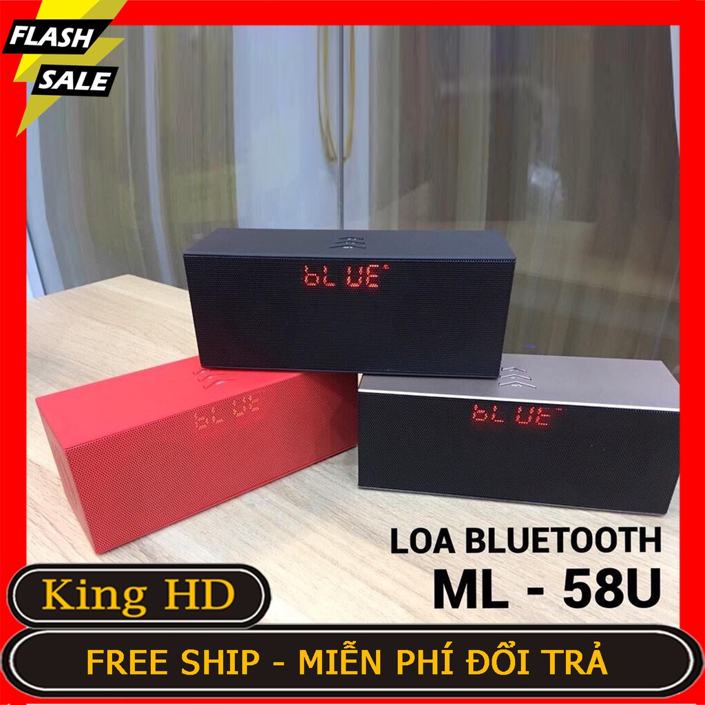 [Chính Hãng - Có Video] Loa Kết Nối Bluetooth ML- 58U Âm Bass Cực Đỉnh - Cỡ to